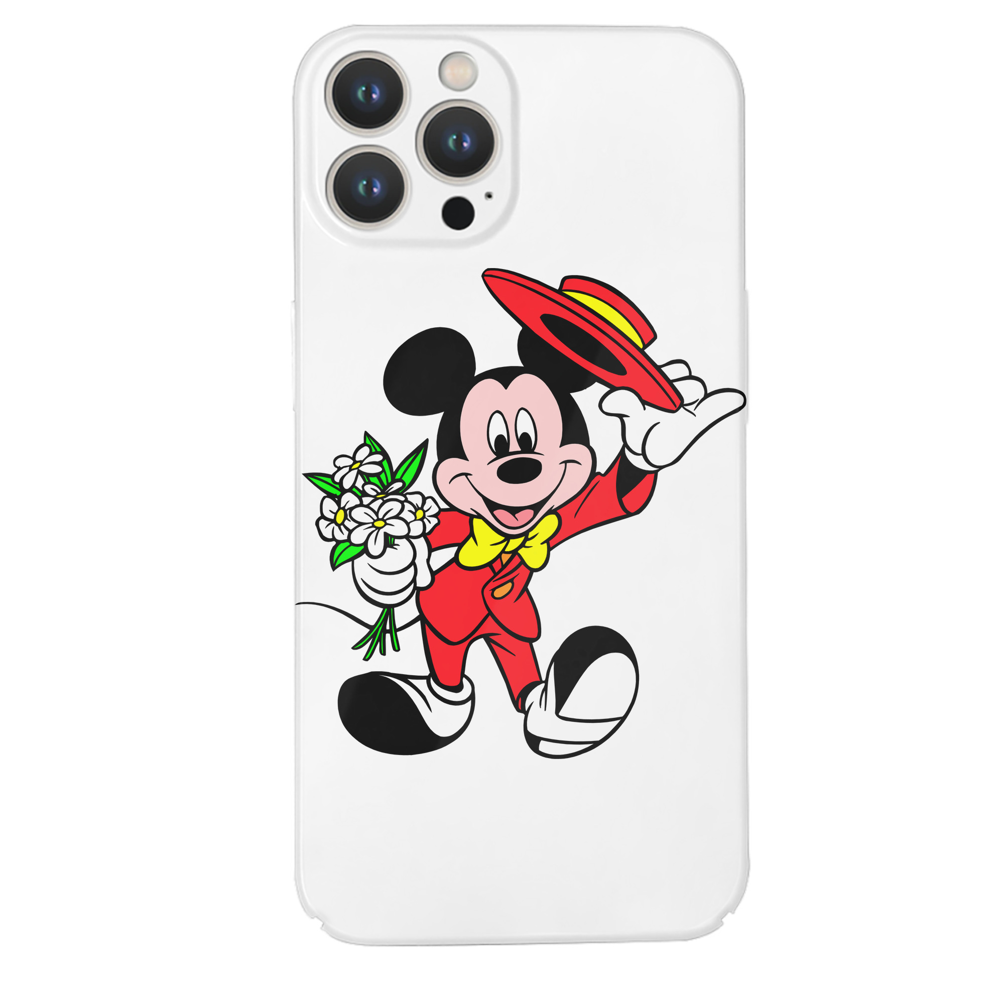 （画像用） ミッキーマウス Mickey Mouse 【iPhone 14シリーズ対応】ハードケース